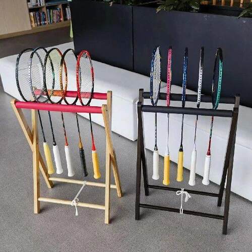 Badminton Racquet Storage Rack Sport Equipment Organizer