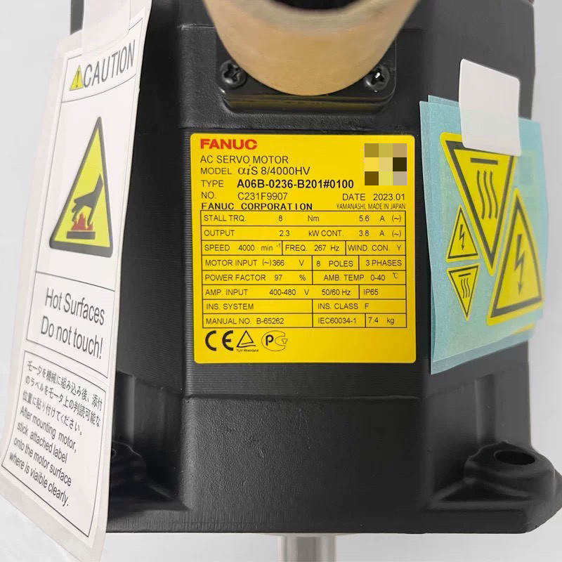 A06B-0236-B201 FANUC发那科全新伺服电机带