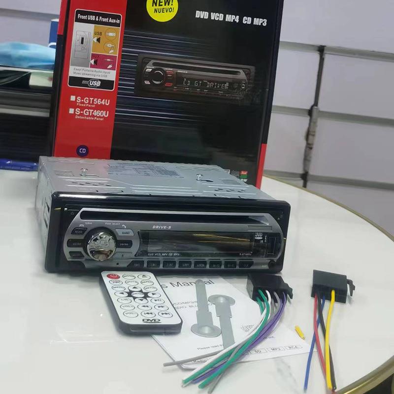 car0singlelayd1er车载汽车单p碟dv播放机S-GT46U固定面板单锭CD