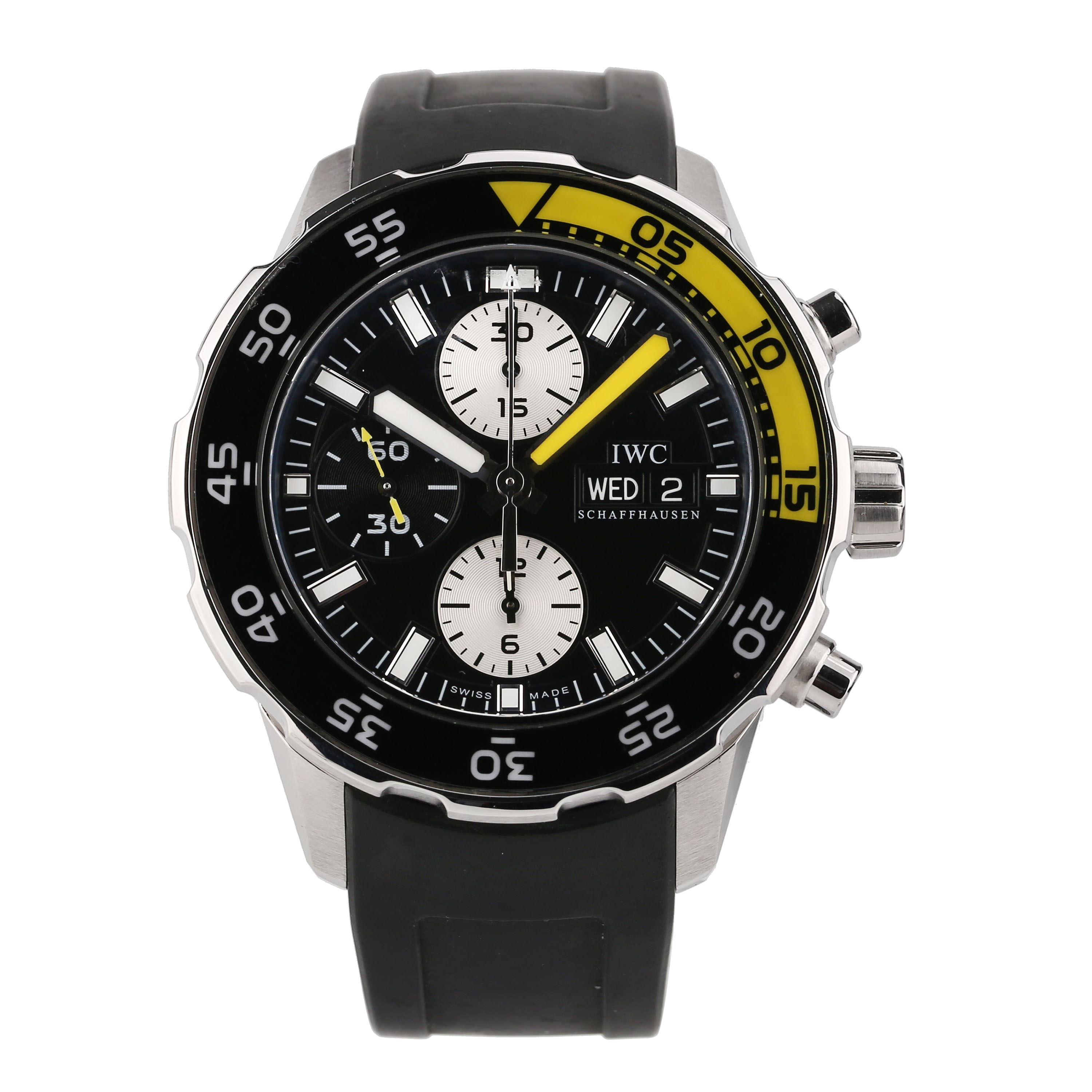 [9.8新]IWC万国表海洋时计系列44mm精钢自动机械男士手表IW376702