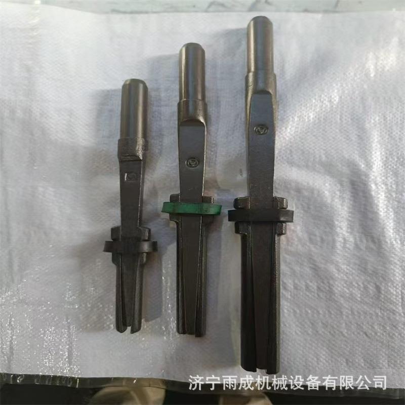 铮子劈石器 楔子开石器 开山采石工具劈裂器视频图片