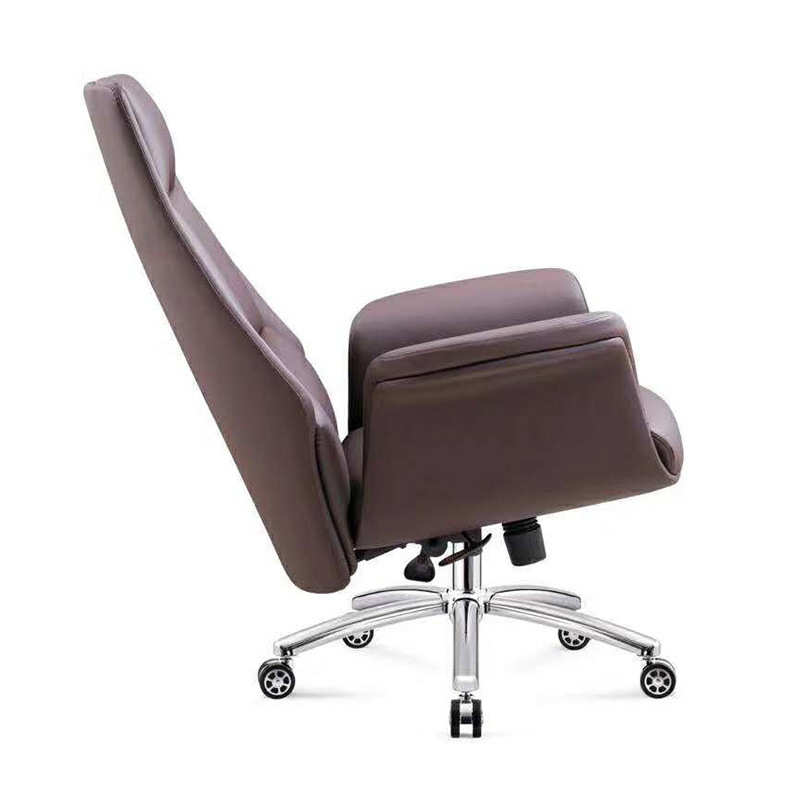 新款时尚电脑椅可躺豪华总经理老板办公皮椅人体工学皮质大班椅