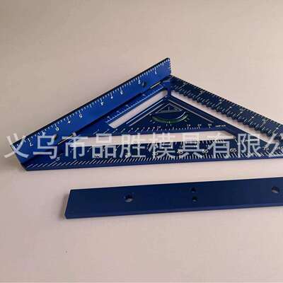 跨境新品带夹具块家用实用高级木工工具尺子Commando 7的实用尺子