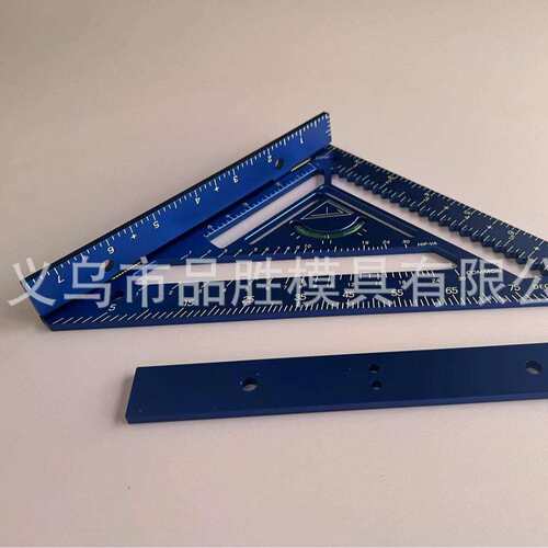 跨境新品带夹具块家用实用高级木工工具尺子Commando 7的实用尺子