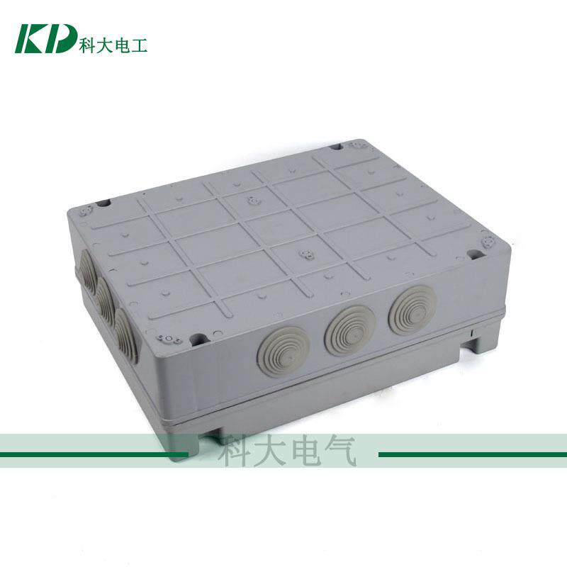 **mm大型带预留孔塑料接线盒橡胶头接线盒监控接线盒