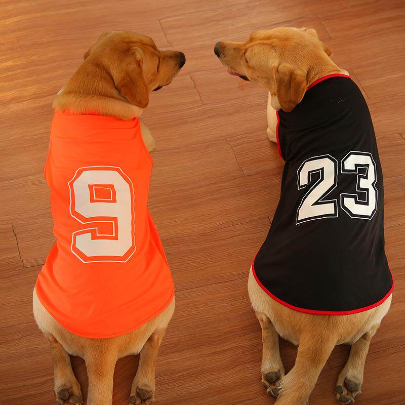 大狗衣服夏季薄款背心金毛萨摩中型犬小型犬宠物服装