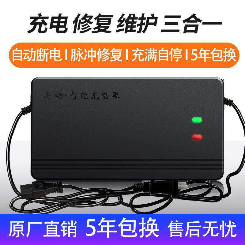 自动断电两轮三轮电动车电瓶车充电器48V60V72V超级快充电车通用