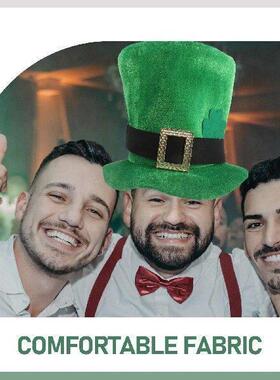 Green Shamrock Hat Party Hats Leprechaun Costume Saint
