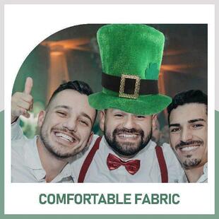 Green Shamrock Hat Party Hats Leprechaun Costume Saint