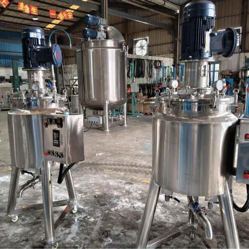 100升加热真空搅拌锅树脂搅拌机高粘度物料混合机洗衣液搅拌