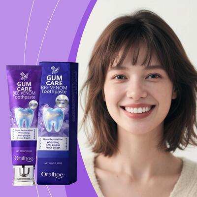 ORALHOE Bee Venom Care Toothpaste - Fresh Breath, Gum Protec