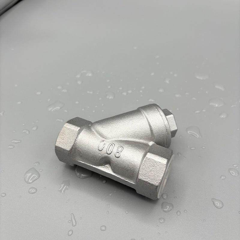 304不锈钢管件阀门配件Y型过滤器管道式过滤弯头三通法兰接头水管