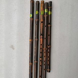 正品八十年笛代库笛存老料一子全调紫竹横福建产三年开裂包换支价