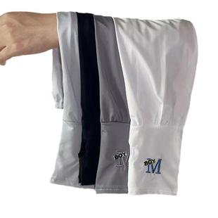 防晒套袖男款男士宽松冰丝手套2024新款女款开车钓鱼手臂护袖