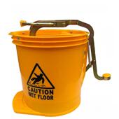 浩天B 036英尺操作单桶挤压桶清洗扭曲拖把桶清洗桶挤压桶