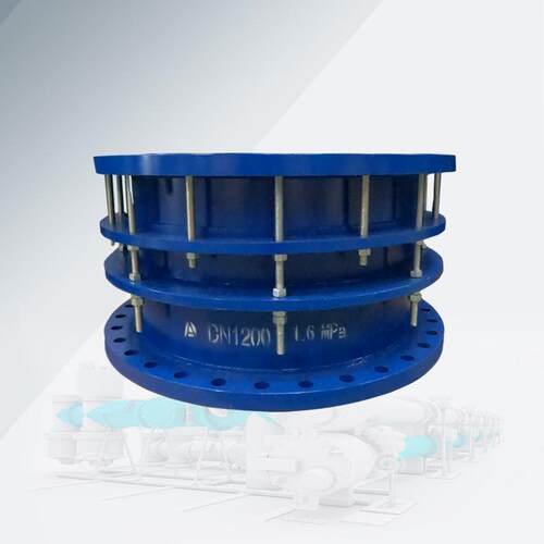 B2F伸缩接头双法兰限位补偿接头GB/T12465-2017标准304法兰DN600