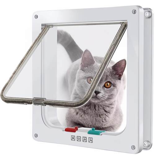 宠物自由出入门猫门洞宠物猫咪小型狗进出的安装玻璃门窗木门工厂