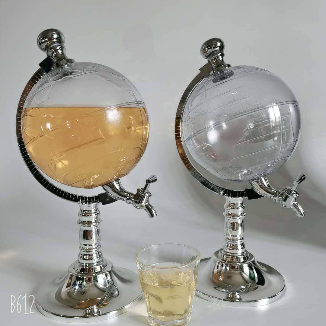 饮料机球型1.5L创意啤酒炮酒架酒吧实用扎杯红酒倒酒器酒柜酒瓶