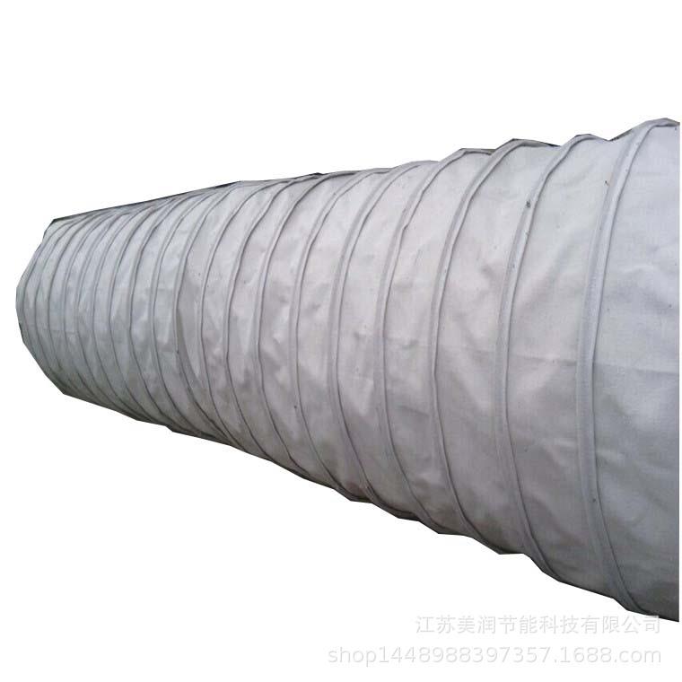 供应广西 帆布软连接 耐高温 阻燃防龟裂 性能稳 通风管柔性接口