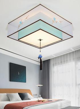 新中客厅全顶灯光式谱护眼中国风吸复古餐厅卧室灯笼过90104道玄