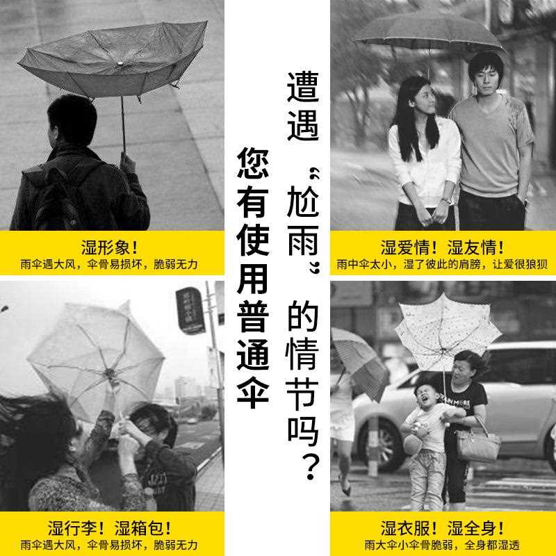 新款直销全自动雨伞男士折叠收缩超大号结实抗风遮阳女晴雨两用太图片