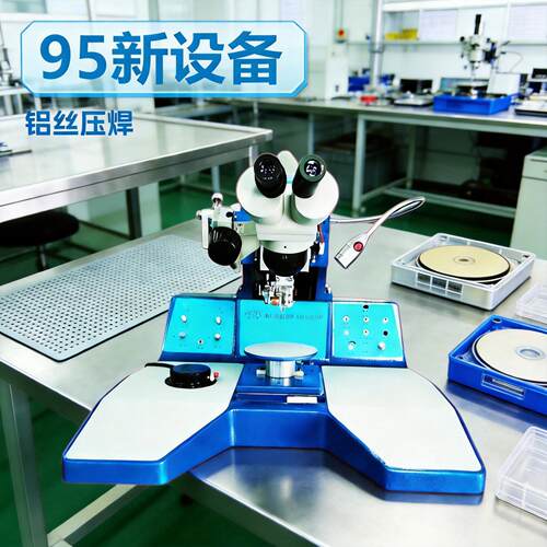 伟天星WL-2042手动楔焊机95新铝丝压焊机半导体封装维修有保障