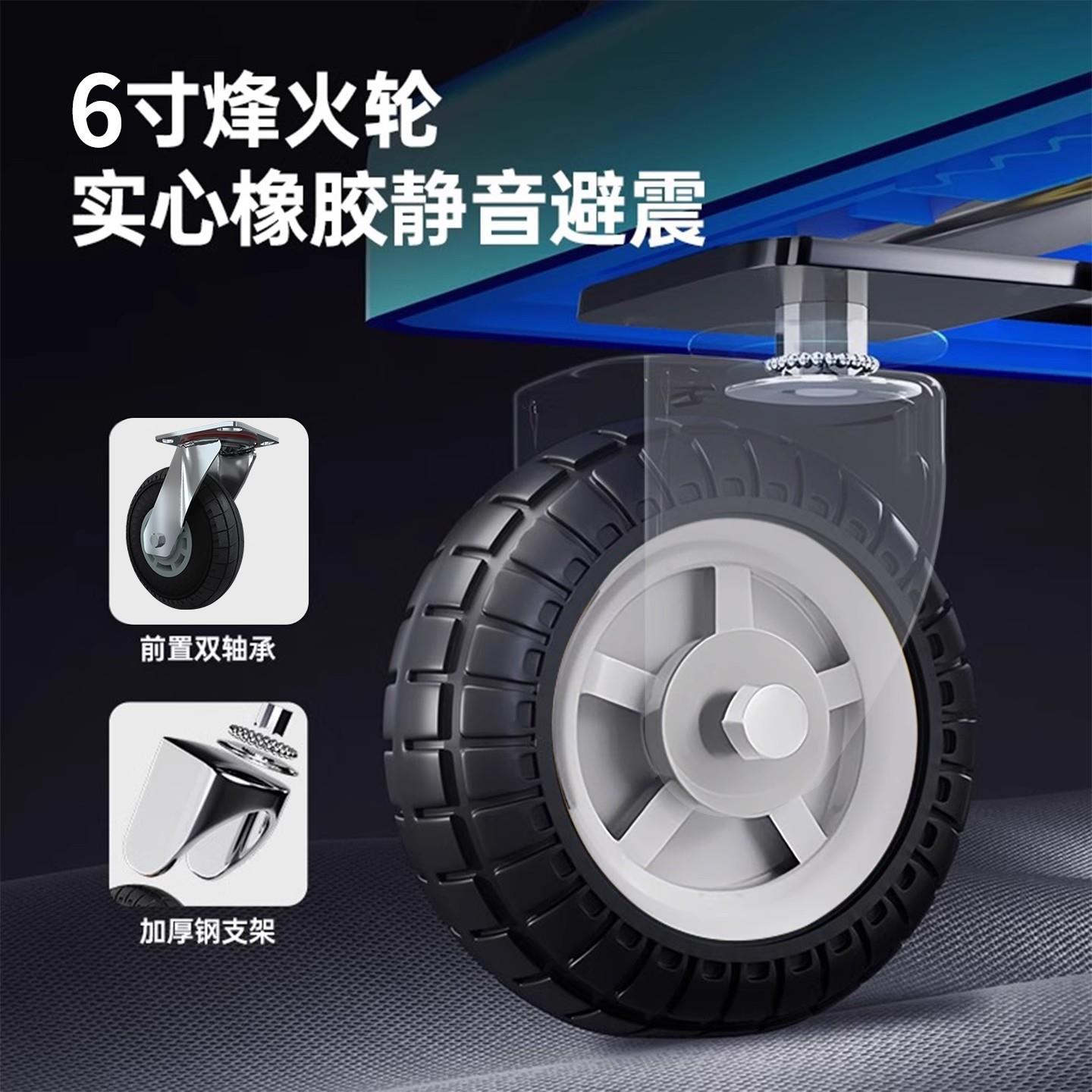 小推车拉货搬运车折叠家用拖车小拉车快递货运手拉车平板车手推车
