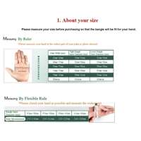 Genuine Natural Green Jade Bangle Bracelet Charm Jewellery thumbnail 7
