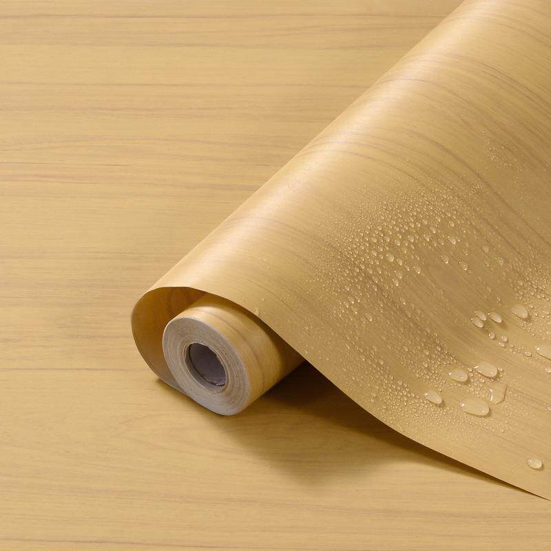 木纹桌面贴纸自粘防水防潮原木色桌贴柜子书桌子贴膜家具翻新壁纸