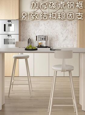 奢岩板吧台桌家轻OYM用客厅房隔断边吧台阳台靠墙半厨圆小户型高