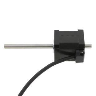 双出轴42空心轴步进电机42中空轴电机加长轴83M5内螺纹中空轴