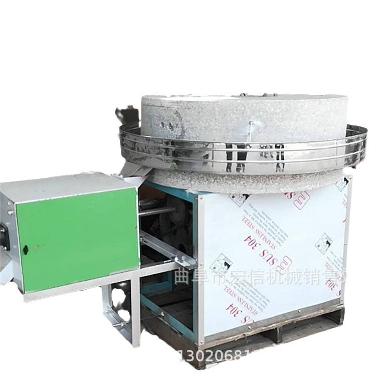 花岗岩材质磨面机 青稞荞麦磨粉磨面机 三项电慢磨红豆粉机些