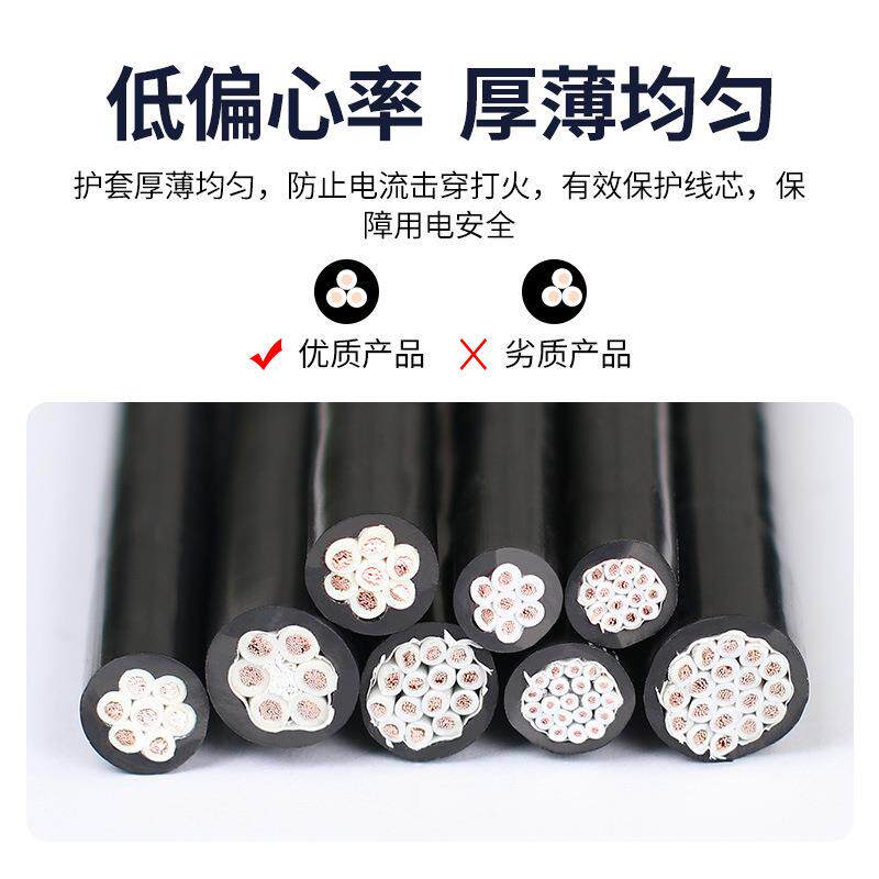 金万兴聚氯乙烯护套软线RVV 19*0.75平方国标铜芯CCC认证电源线缆