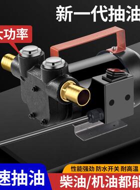 电动抽油泵柴油12v24v220v自吸泵液压油抽油机机油泵齿轮泵