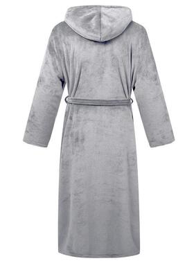 F 37307 Warm Men's Hooded Long Sleeve Robe 加厚连帽睡袍