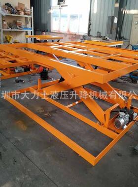 500KG固定电动升降平台液压升降机剪叉式举升台