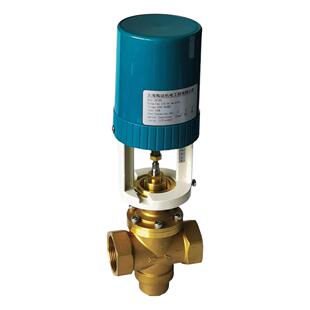 动态平衡电动调节0-10V模拟量控制电动平衡调节阀ac24v电动平衡阀