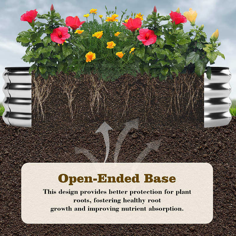 户外园艺种植箱庭院种菜盆大型金属镀锌花园床定 制,鲜花速递/花卉仿真/绿植园艺,花盆,淘宝优惠券,粉丝福利购,淘宝优惠卷