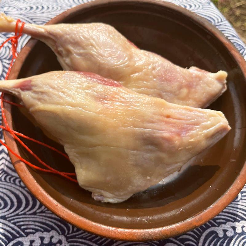 干香鸭腿江西正宗腊鸭腿农家土鸭腌制咸香味风干烟熏腊鸭腿2只装