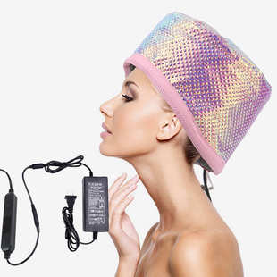 家用低压蒸发帽头发护理帽蒸汽加热帽焗油蒸汽发膜便携电热帽子