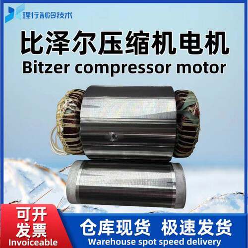 Bitzer/比泽尔原厂螺杆制冷压缩机电机CSH8551-110-40D34671514