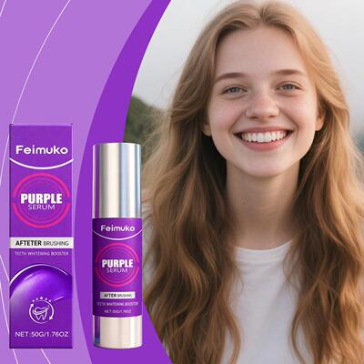 Feimuko Purple Cleaning Toothpaste - Gentle Teeth Whitening