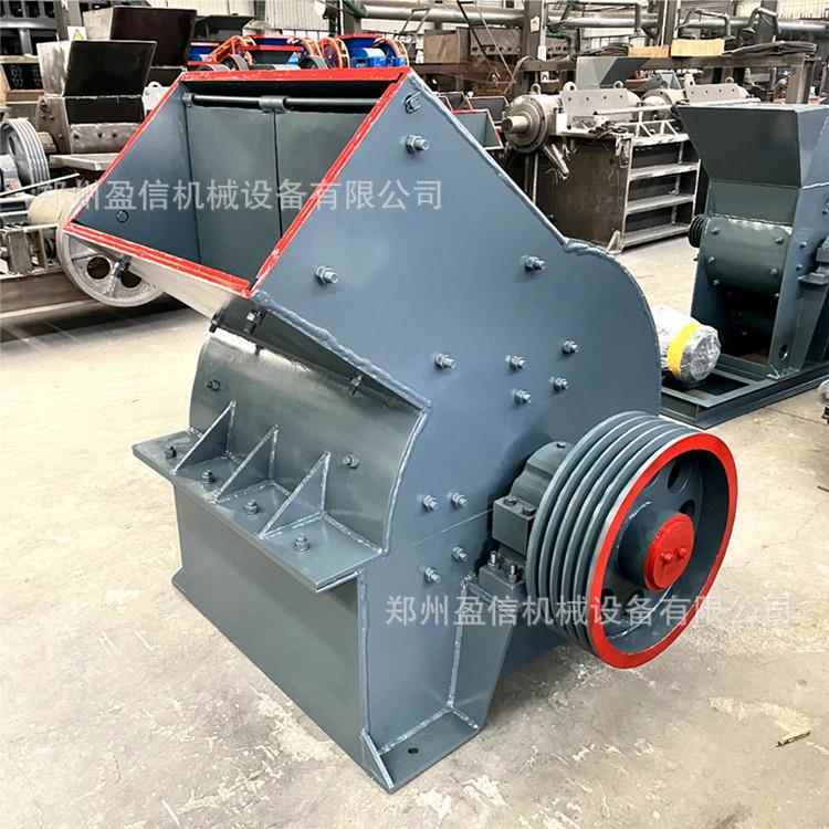 PC煤矸石锤式破碎机小型锤式移动打砂机石头混凝土块破碎机