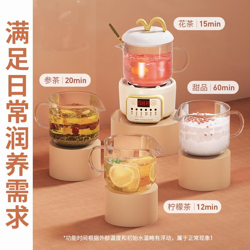 款全自动新煮茶器煮养茶壶家用璃办公室生壶小型玻A2迷你烧水花茶