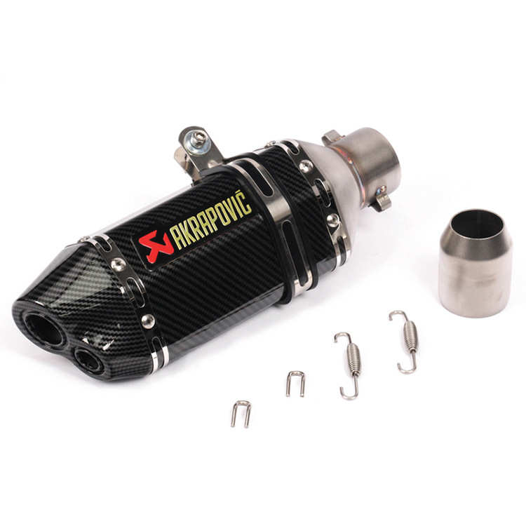改装350r25黄龙永600六角250/源跑车忍者天蝎r3摩托通用排气管小