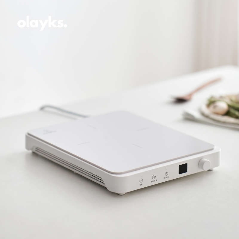 olayks欧莱克电磁炉家用大功率爆炒菜多功能煎蒸煮一体火锅防干烧
