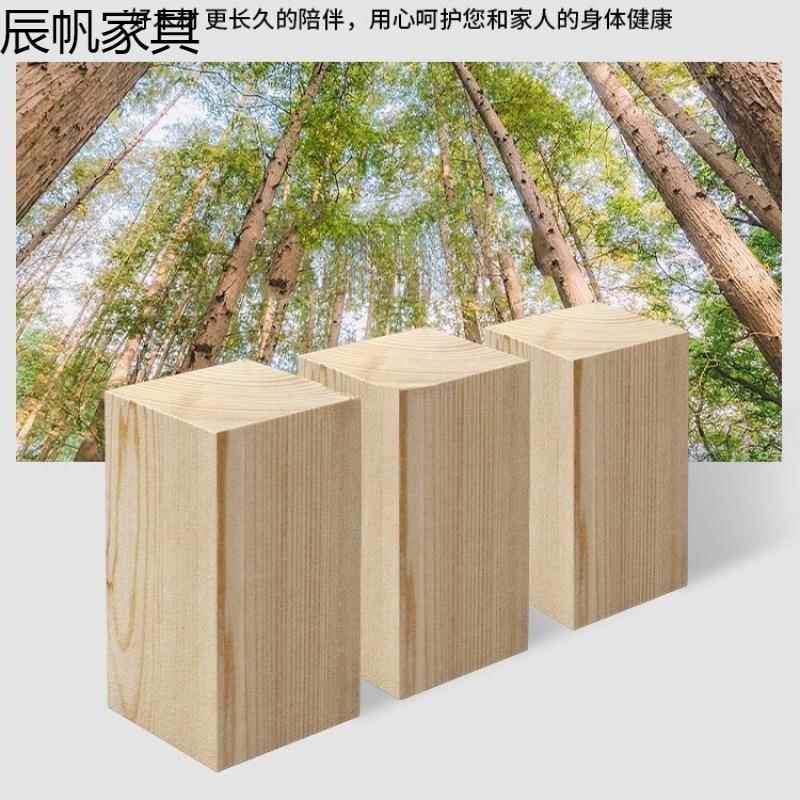 实木ST-100-1床板户无床头单人床米排骨架床架双人床民2宿床小型1