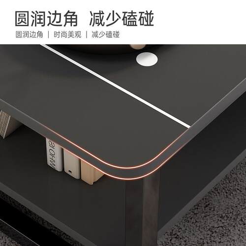 茶几客屋厅家用小户桌型沙发小茶TIQ几易茶简约现代出租阳简台小