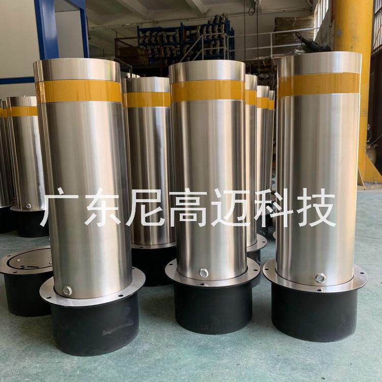 不锈钢移动桩成品路障防车手提移动路桩泸州公园活动钢管警示锁柱
