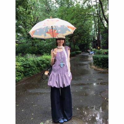 紫色格子花苞洋装女夏季覆古小个子无袖系带绝美挂颈吊带短裙子